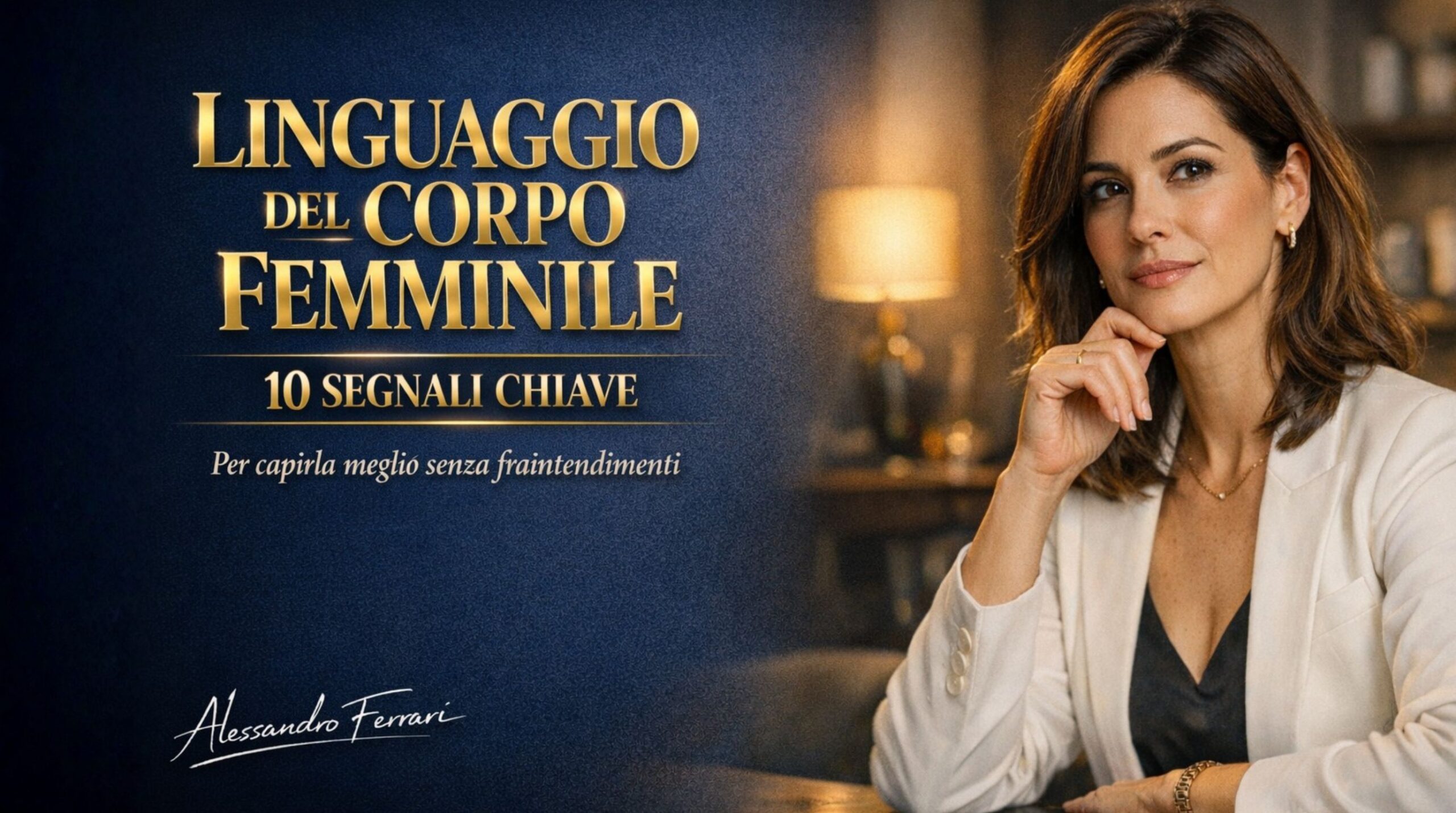 Cover sul linguaggio del corpo femminile con 10 segnali chiave per interpretarlo meglio