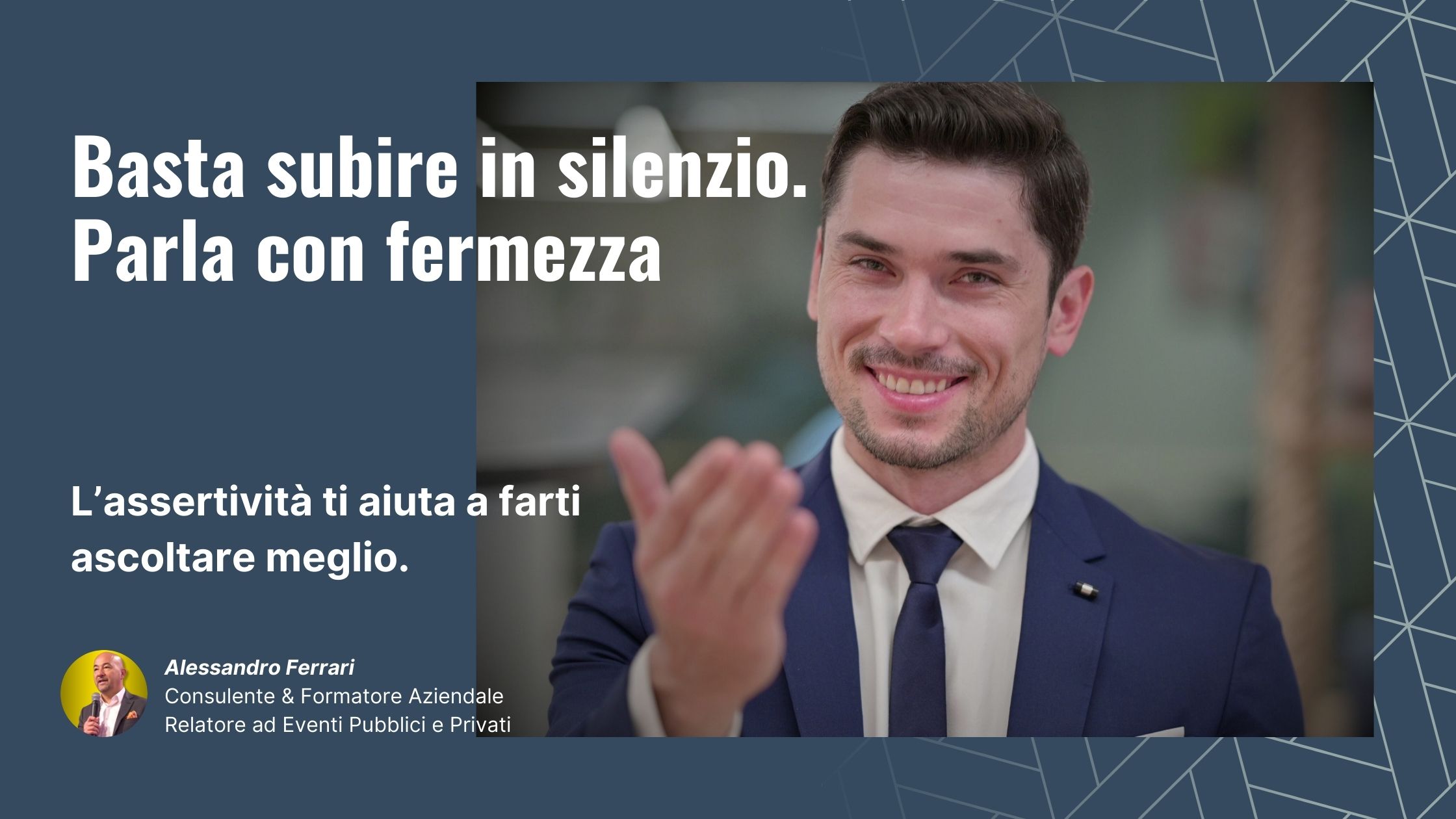 Cover articolo: come essere assertivi, imparare a comunicare con chiarezza, dire no con fermezza e farsi ascoltare meglio.