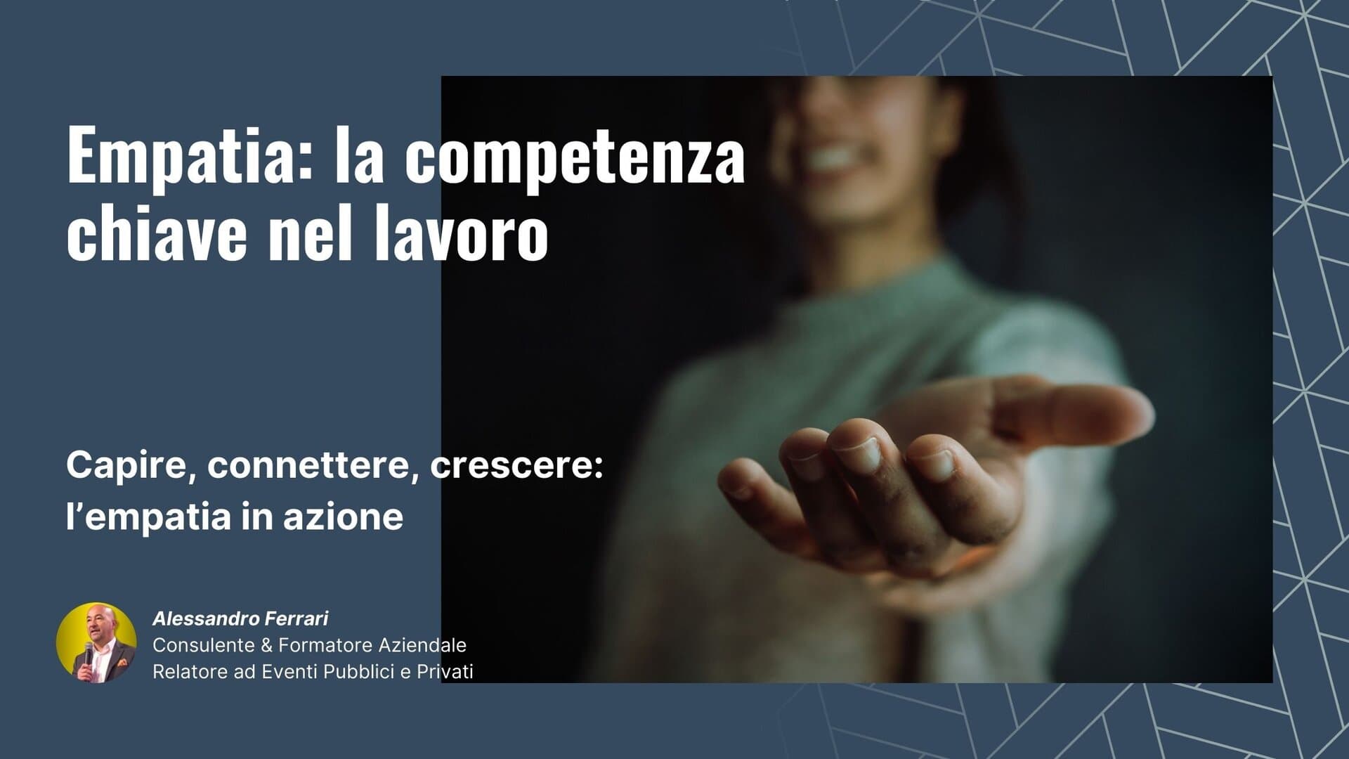Copertina “Empatia che porta risultati” di Alessandro Ferrari: guida su empatia, comunicazione efficace e leadership empatica per ottenere risultati nel lavoro.