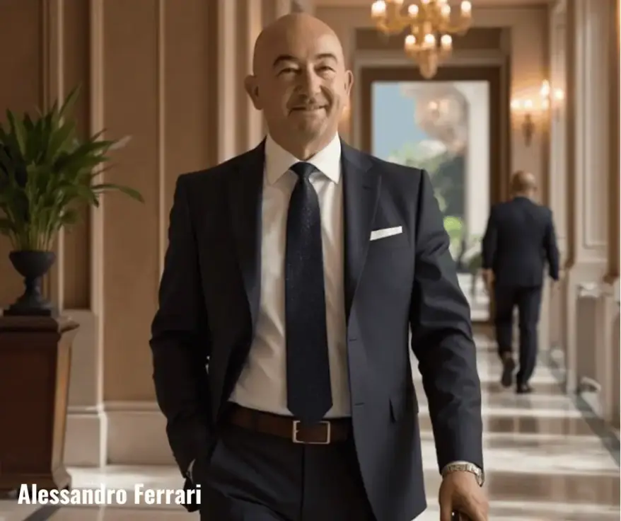 Alessandro Ferrari consulente e formatore aziendale specializzato in comunicazione efficace, leadership e strategie di crescita per imprenditori e manager.