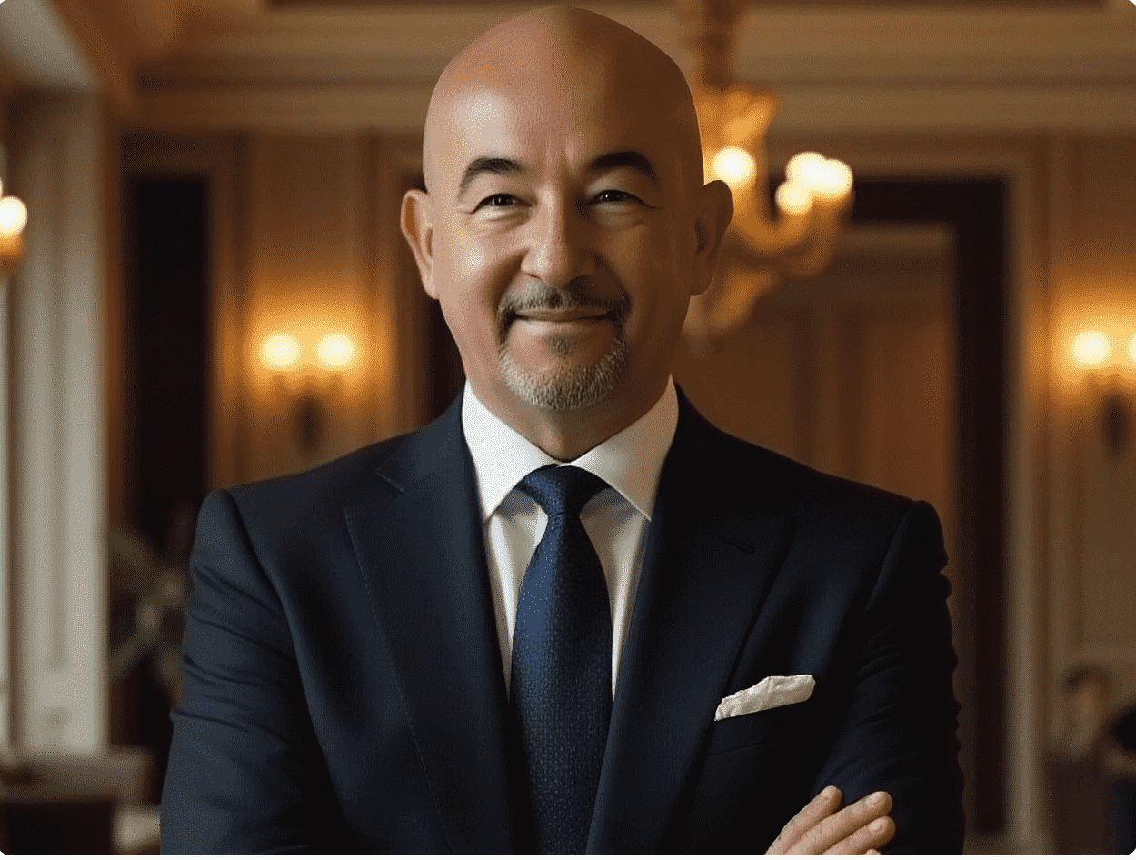 Ritratto professionale di Alessandro Ferrari, formatore e consulente aziendale, esperto in mentoring per PMI e comunicazione strategica.