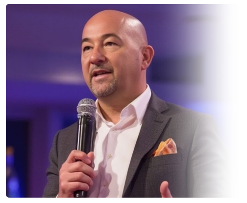 Alessandro Ferrari durante una sessione formativa della Master Class su come trovare clienti con ChatGPT, dedicata a imprenditori e professionisti.