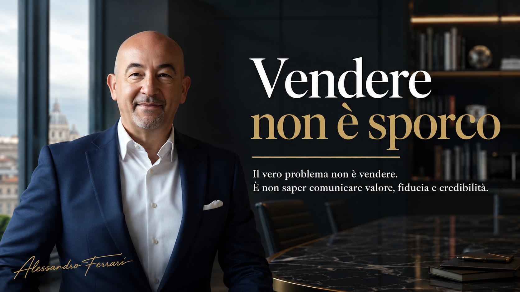 Vendere non è sporco cover articolo sulla psicologia della vendita e il pregiudizio verso la vendita