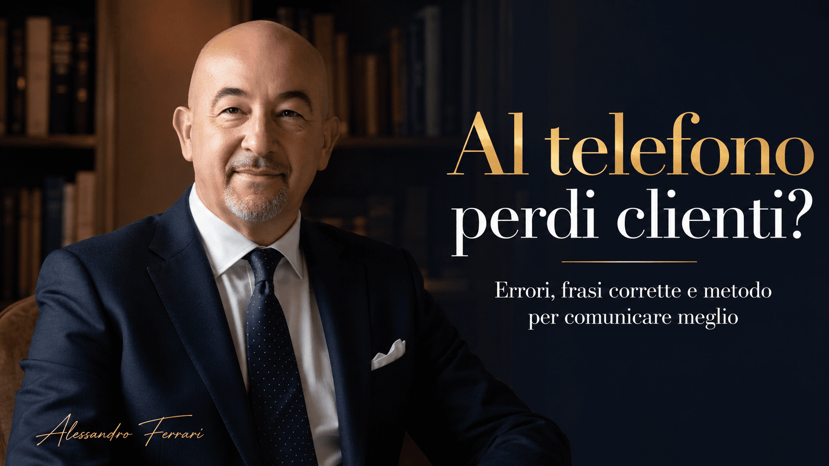 Cover dell’articolo sulla comunicazione telefonica efficace con Alessandro Ferrari