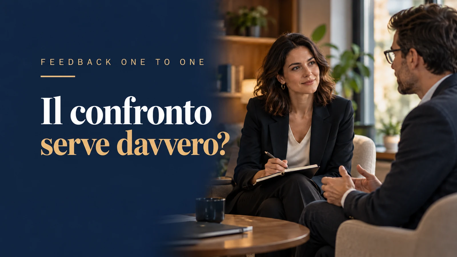 feedback one to one: colloquio individuale con ascolto e appunti; headline Il confronto serve davvero?